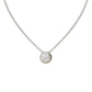OVAL LINK COLLECTION LANNA SOLITAIRE PAVÉ NECKLACE