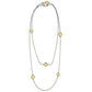 CICLO D'AMOR PETITE TWO TONE 36" NECKLACE