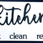Kitchen Sign - LOCAL PICKUP ONLY