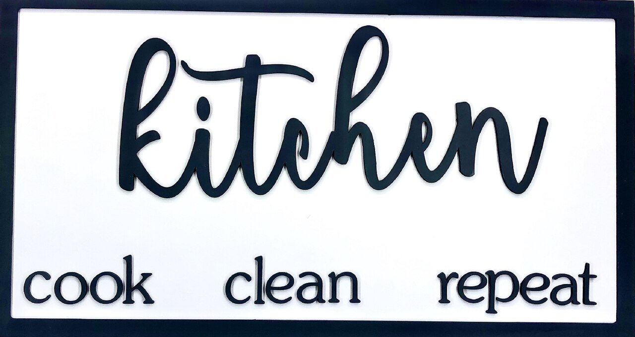 Kitchen Sign - LOCAL PICKUP ONLY