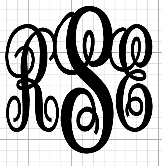 Script Vinyl Decal