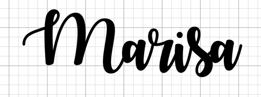Autumn Name Vinyl Decal