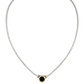 Genuine Black Onyx Necklace N5123-A503