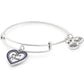 Navy Mom Charm Bangle
