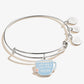 You're a Tea-rrific Mom Expandable Wire Bangle Shiny Silver