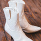 Bambi Boots - Pearl Croc -