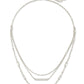 Addison Silver Multi Strand Necklace