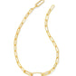 ADELINE CHAIN NECKLACE GOLD METAL - She Chester