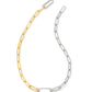 ADELINE CHAIN NECKLACE MIXED METAL - She Chester