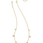 ADELINE STRAND NECKLACE GOLD METAL - She Chester