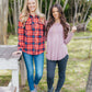 Henley Long Sleeve - Mauve