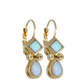 Blue Opal Multi Shape French Wire F5562-G6F0