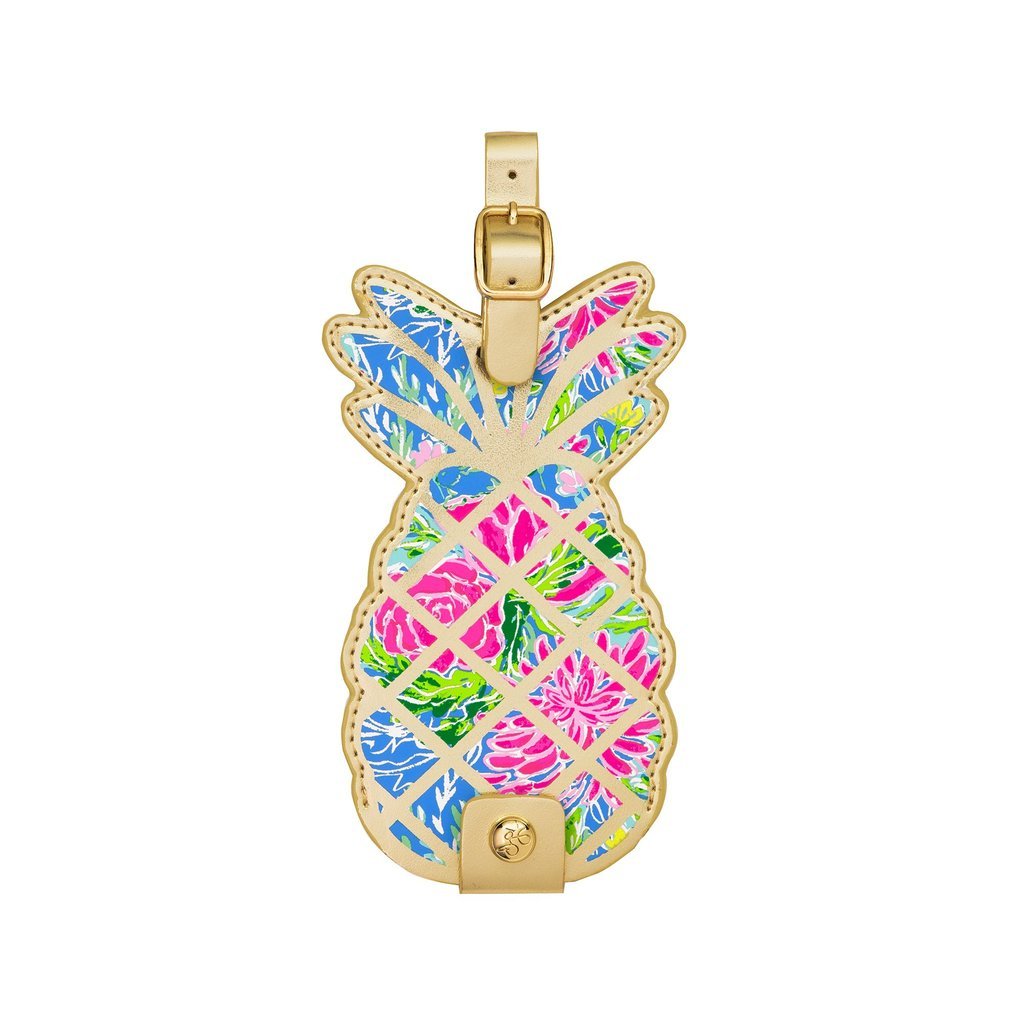 Lilly Pulitzer Bunny Business Luggage Tag