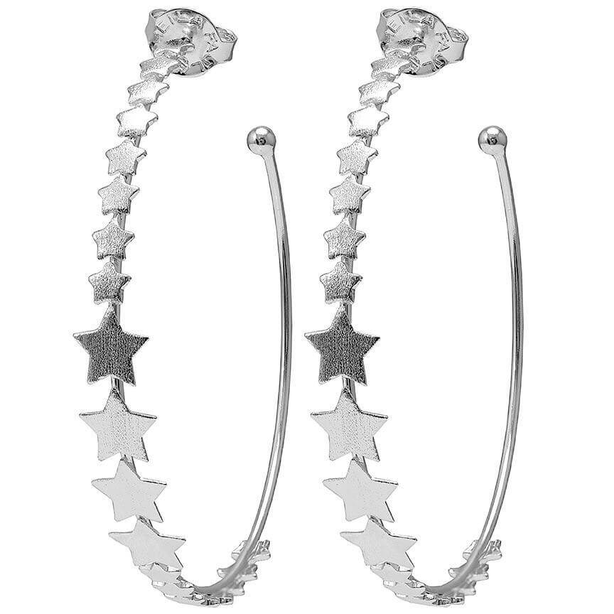 Small Altair Star Hoops