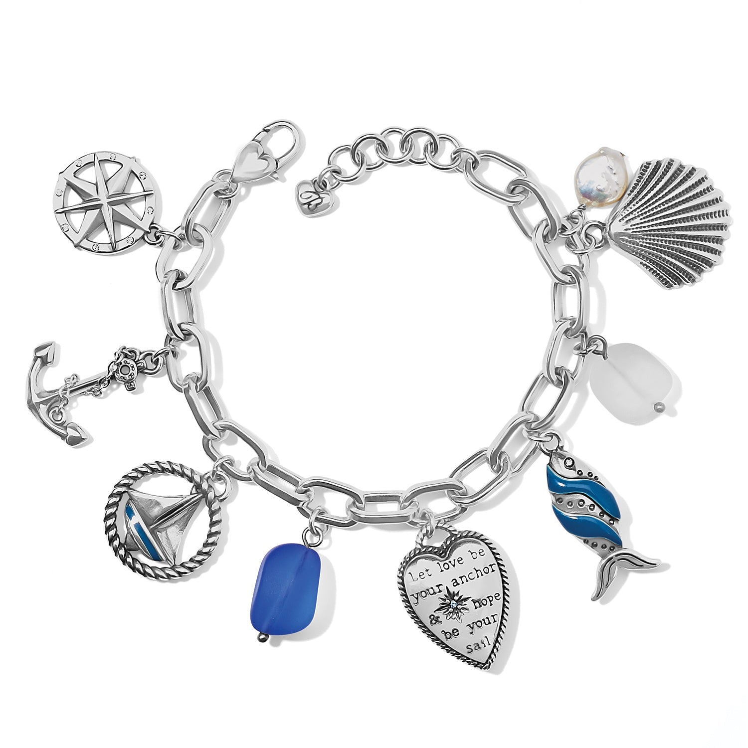 Anchor and Soul Summer Charm Bracelet - She Chester