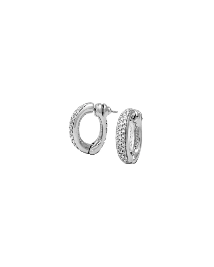 Antiqua Pavé Snuggy Earrings G2977 - AF00 - She Chester