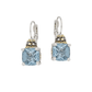 Anvil Collection Square Cut French Wire Earrings F3521 - A600 - She Chester