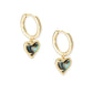 Ari Abalone Shell Huggie - She Chester