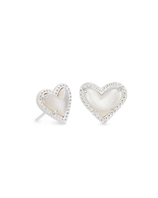 Ari Heart MOP Stud - She Chester