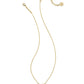 Ari Heart Necklace Gold Neon Yellow - She Chester