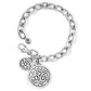 Contempo Double Disc Bracelet
