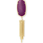 Rayne Gold/Purple Jade Necklace