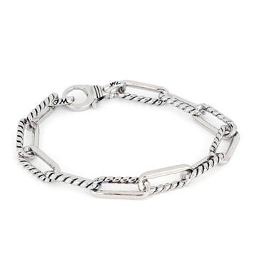 B5344 - R002 Diamante JM Link 8" Brac Rhod - She Chester