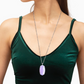 Faceted Reid Iridescent Lilac Silver