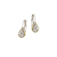 Beijos 8x5mm CZ Pear Shape Bezel Set Earrings F5021 - AF00 - She Chester