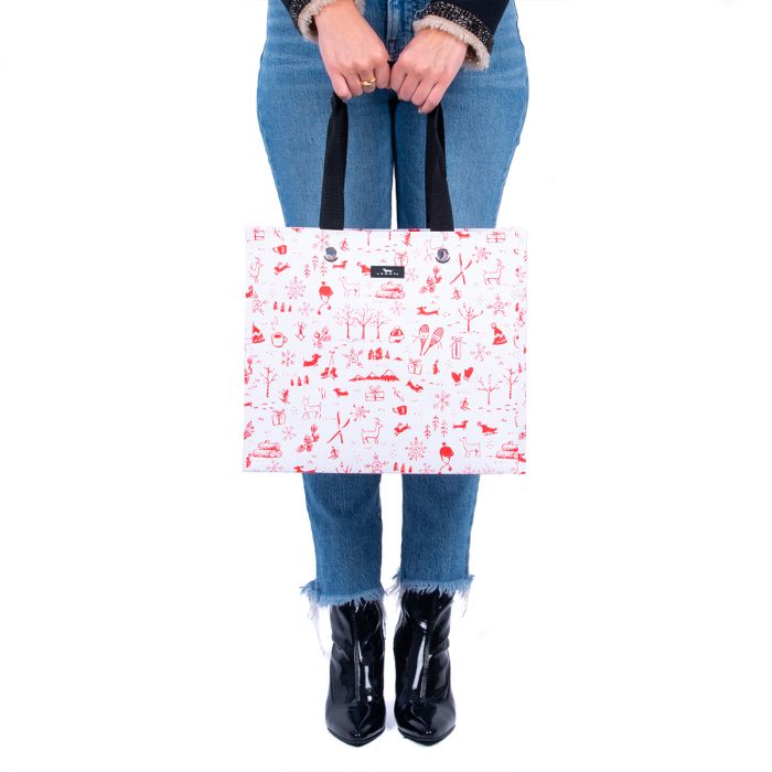 Bells On Dogtails Large Package Gift Bag - She Chester
