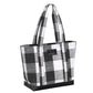 Black Check Toteworthy Shoudler Bag - She Chester