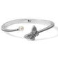 Bloom Butterfly Pearl Bracelet - She Chester