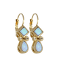 Blue Opal Multi Shape French Wire F5562 - G6F0 - She Chester