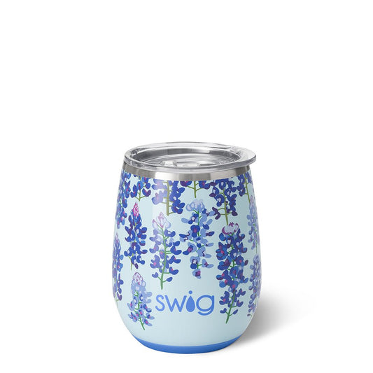 Bluebonnet Stemless Wine Cup 14oz - She Chester