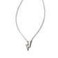 Bolt Rhod Pendant Necklace - She Chester