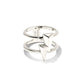 Bolt Ring Rhod - sz 6 - She Chester