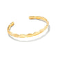 BROOKE CUFF BRACELET GOLD METAL - She Chester