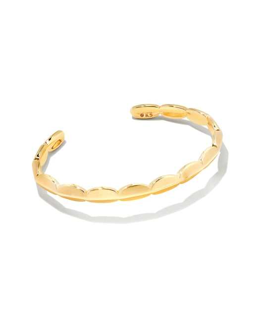 BROOKE CUFF BRACELET GOLD METAL - She Chester