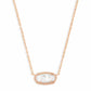 Elisa Rose Gold Ivory MOP Neckl