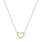 Sophee Heart Small Pendant Necklace Gold/Silver