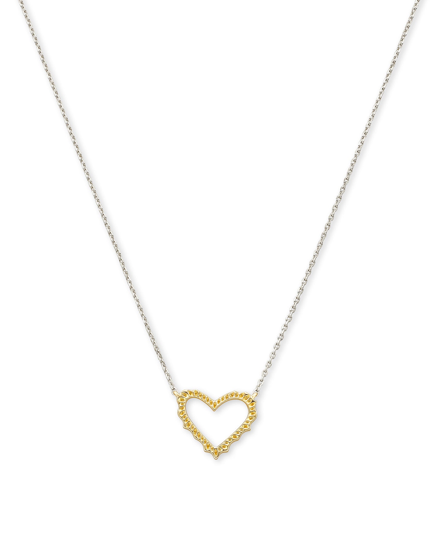Sophee Heart Small Pendant Necklace Gold/Silver