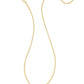 Cailin Pendant Necklace Gold Blue Crystal - She Chester