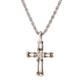 Canias Collection Double Row Cross with Chain K5006 - A0F6 - She Chester
