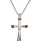 Canias Collection Single Row Cross with Chain K5007 - A0F5 - She Chester