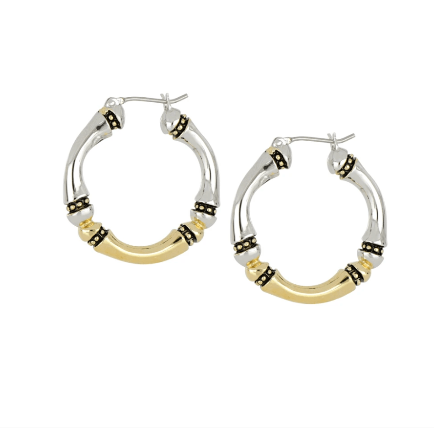 Canias Original Collection Large Hoop Earrings G4070 - A000 - She Chester