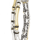 Canias Original Collection Two Row Hinged Bangle Bracelet B4066 - A00L - She Chester