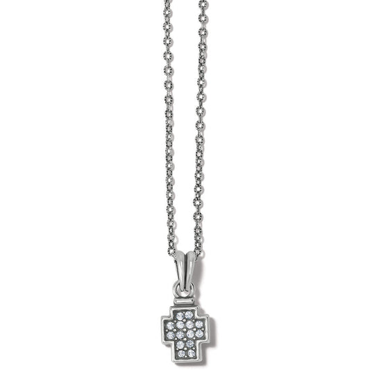 Meridian Zenth Silver Cross Necklace - JM7372