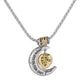 CELEBRATION COLLECTION HEART IN MOON NECKLACE - She Chester