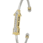 Celebration Petite Pavé Arrow of Love Wire Cuff Bracelet B5243 - AF00 - She Chester