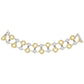 CICLO D'AMOR MULTI CIRCLE DOUBLE ROW TWO TONE BRACELET - She Chester